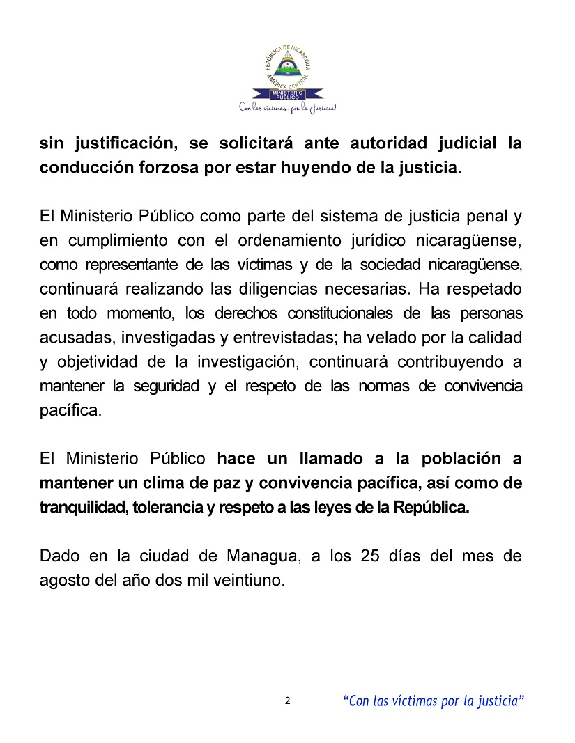 comunicado